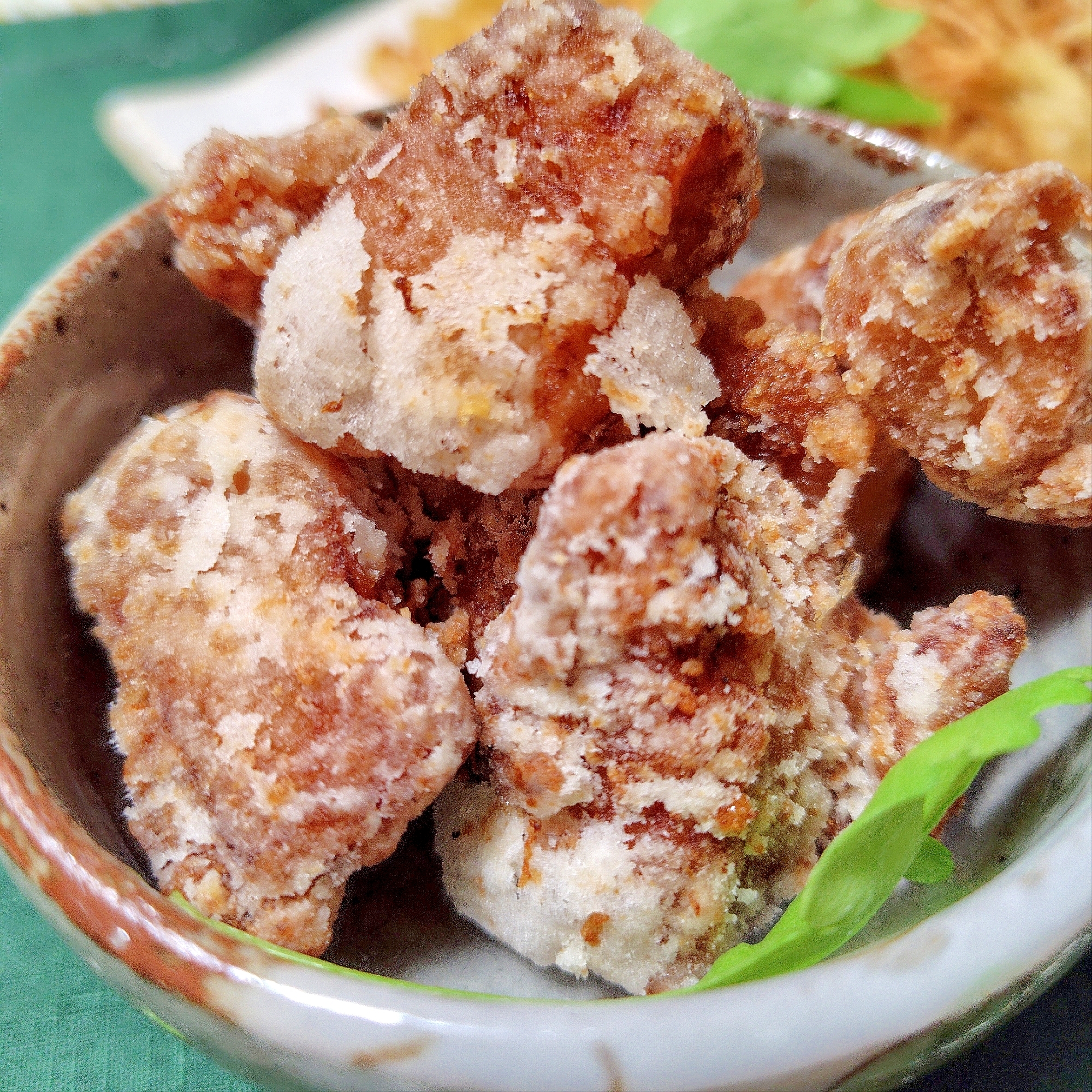 下味漬けて揚げるだけ〜ヨコワマグロの竜田揚げ