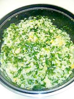 青菜たっぷりリゾット