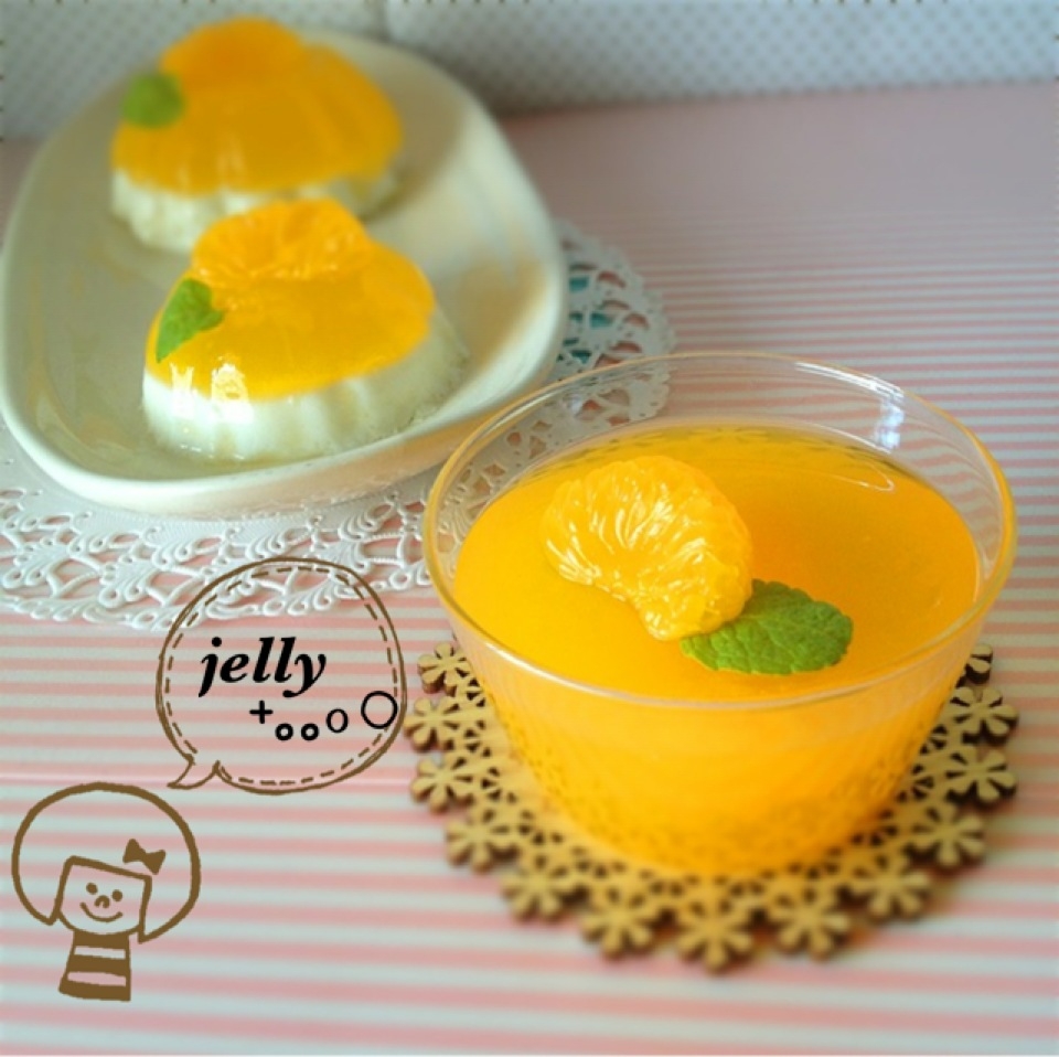 オレンジゼリー レシピ 作り方 By Ai01 楽天レシピ