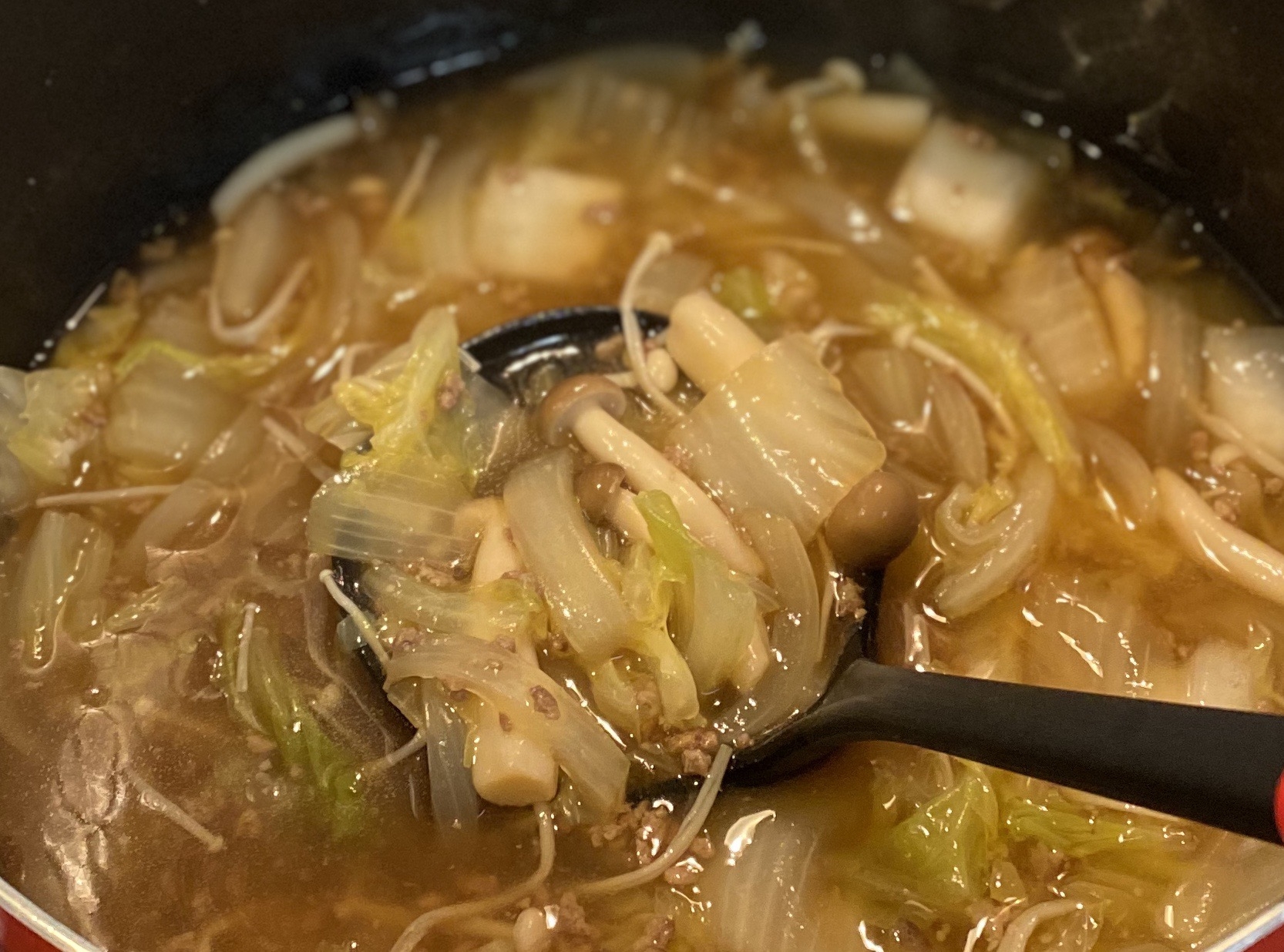 ♡:お野菜とひき肉のあんかけ丼