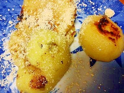 じゃがいもソテー　粉チーズをかけて