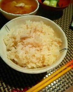 旬を味わう、たもぎ茸ご飯