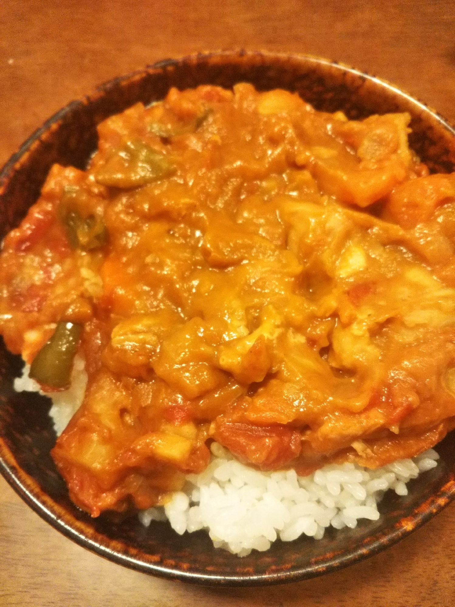 野菜たっぷり無水カレー