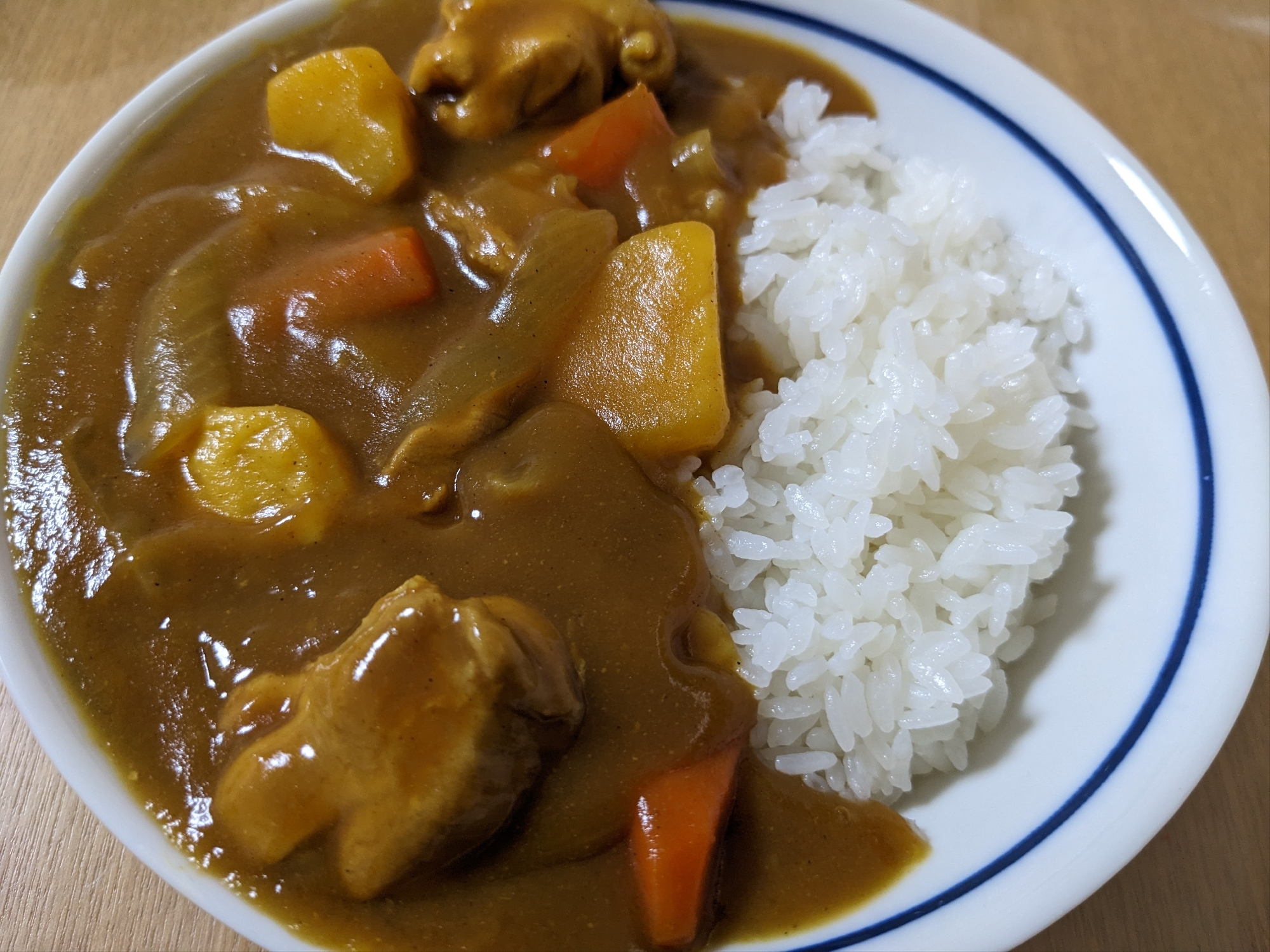 鶏ももと新たまねぎの具ごろごろカレー