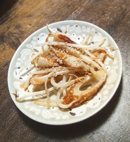 ちくわもやし炒め˖✧˖°