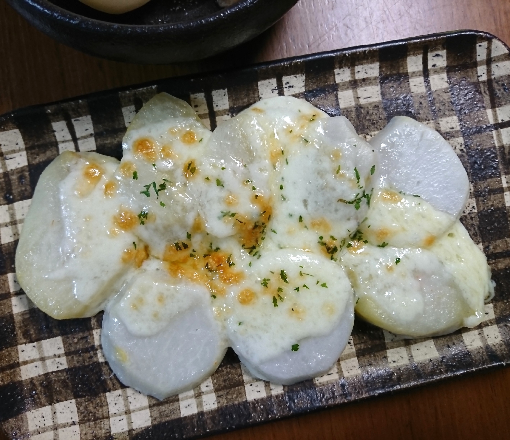 子供も好きな簡単里芋のチーズ焼き