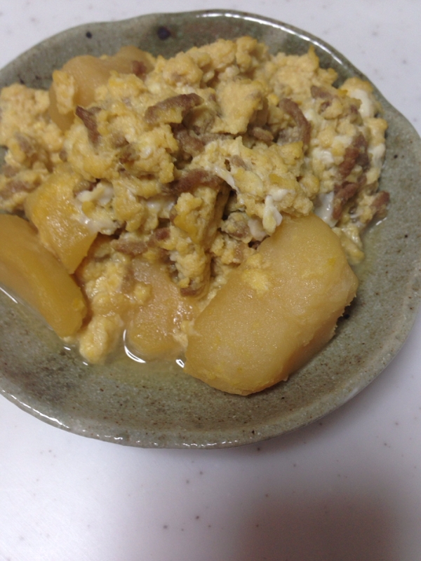 じゃがいものそぼろあんリメイク 卵炒め レシピ 作り方 By Xmickyx 楽天レシピ