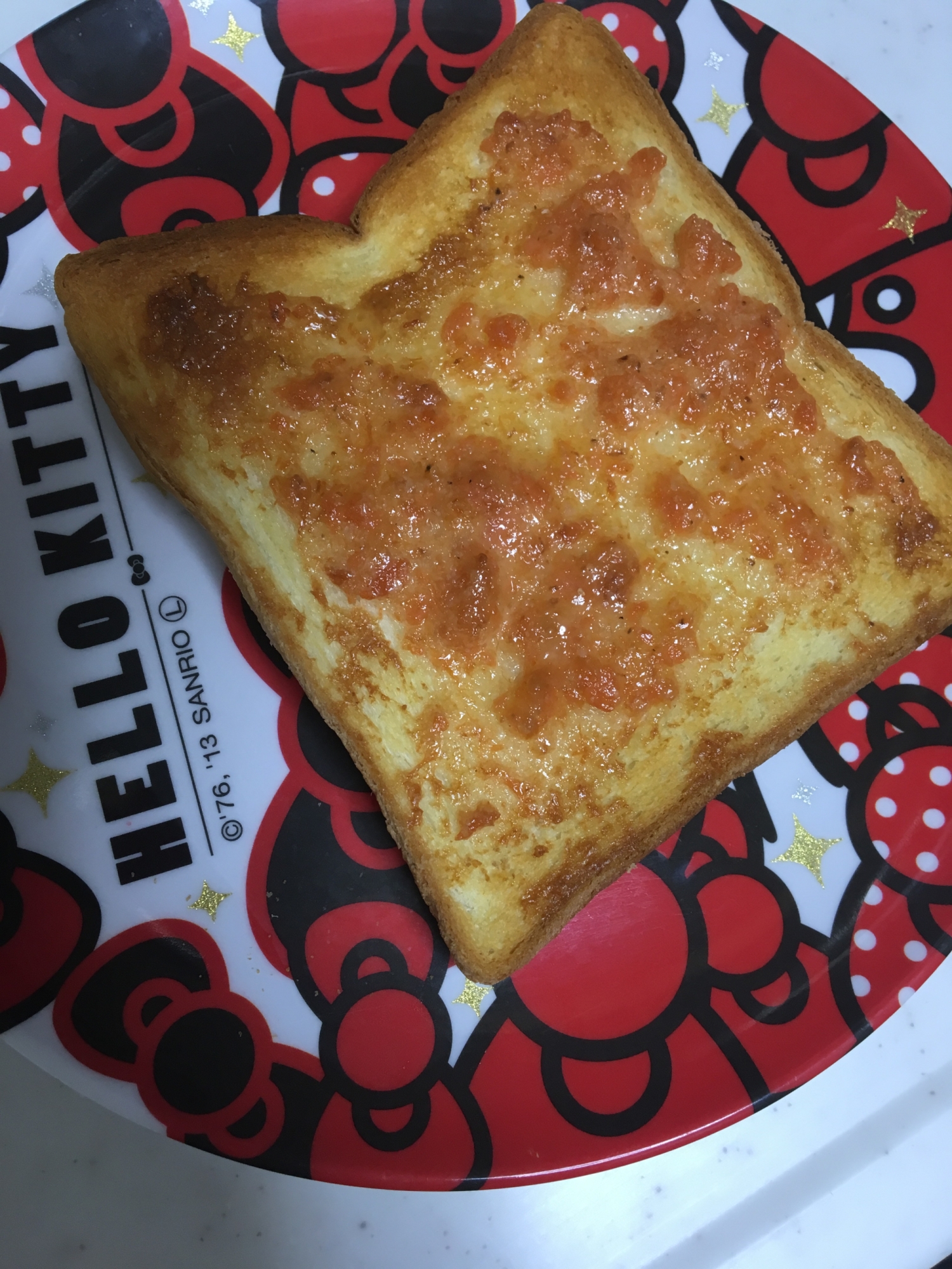 食パンで☆鮭フレークマヨトースト(*^^*)☆