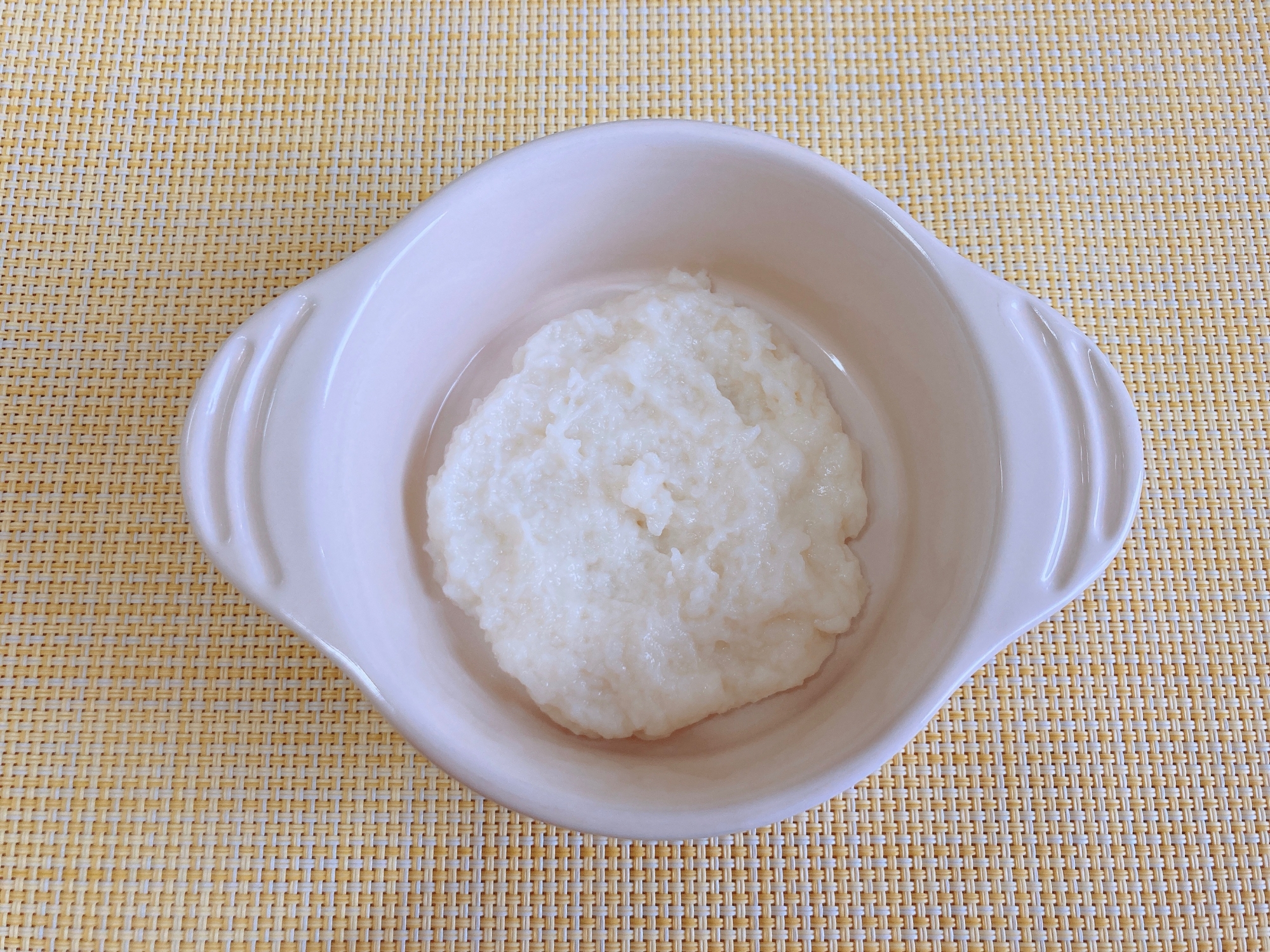 【離乳食 初期〜】簡単＊ミルクパン粥