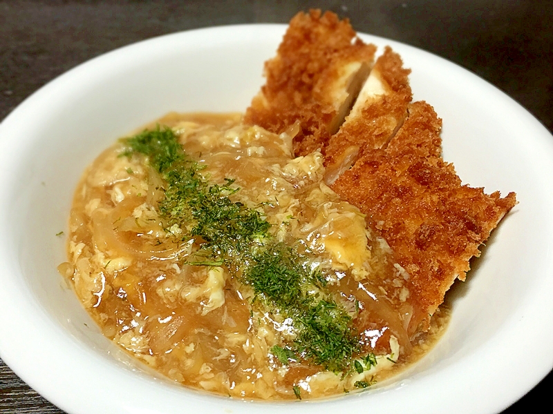 失敗しない！一度に数人分出来る！チキンカツ煮