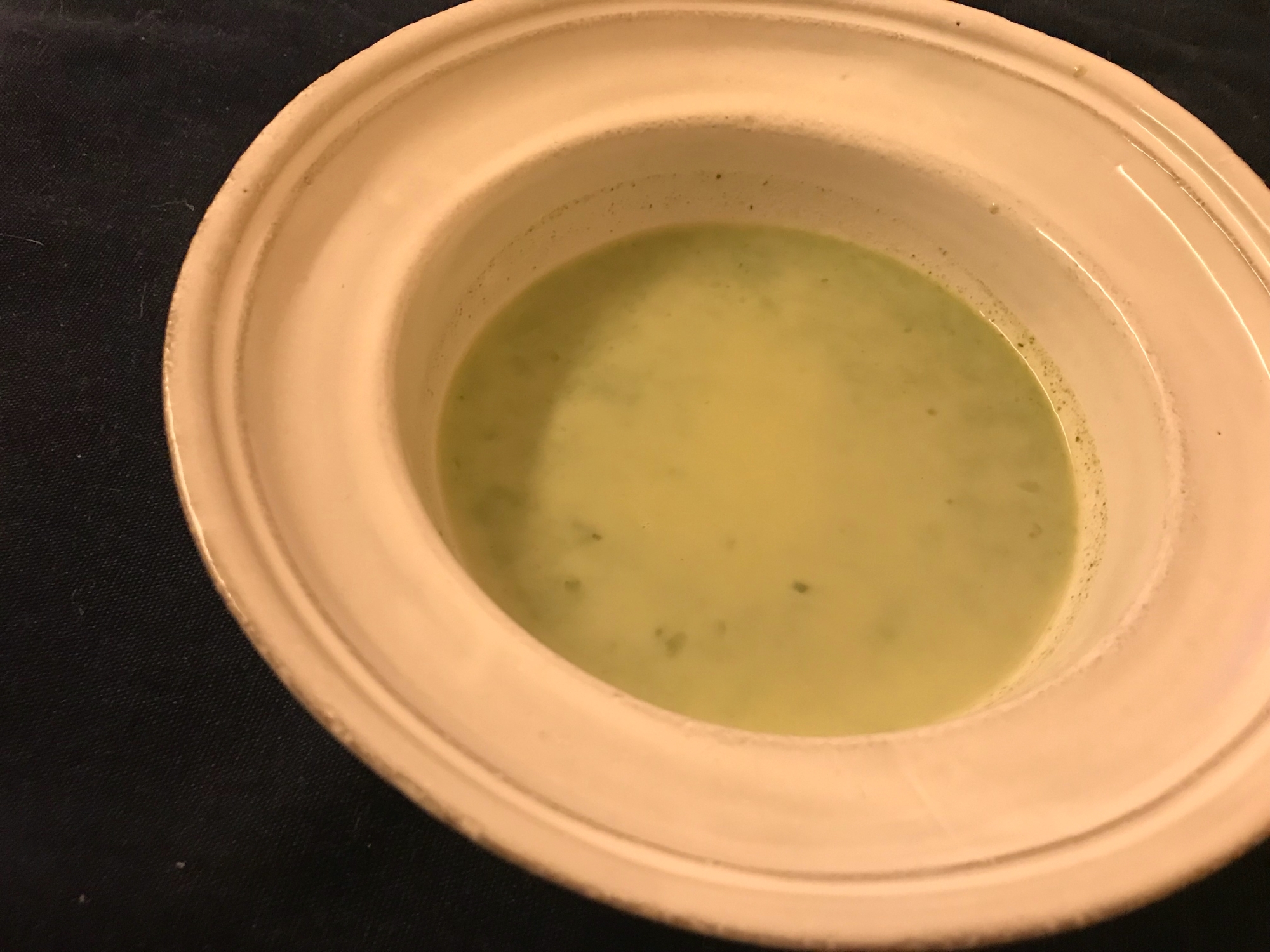 ほうれん草の冷製✴豆乳ポタージュスープ