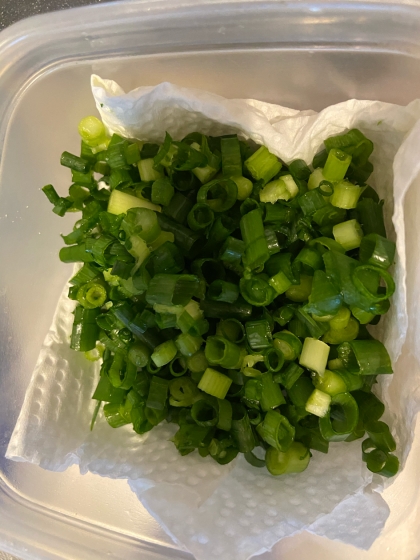 長持ち 小ねぎの冷凍保存方法 レシピ 作り方 By 新米幸せママ 楽天レシピ