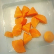 離乳食初期 レンジで簡単 人参ペースト レシピ 作り方 By Boof 楽天レシピ 離乳食初期 レンジで簡単 人参ペースト レシピ 作り方 By Boof 楽天レシピ