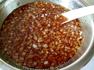 何にでも合う 玉ねぎたっぷりのドレッシング レシピ 作り方 By Tariha1025 楽天レシピ