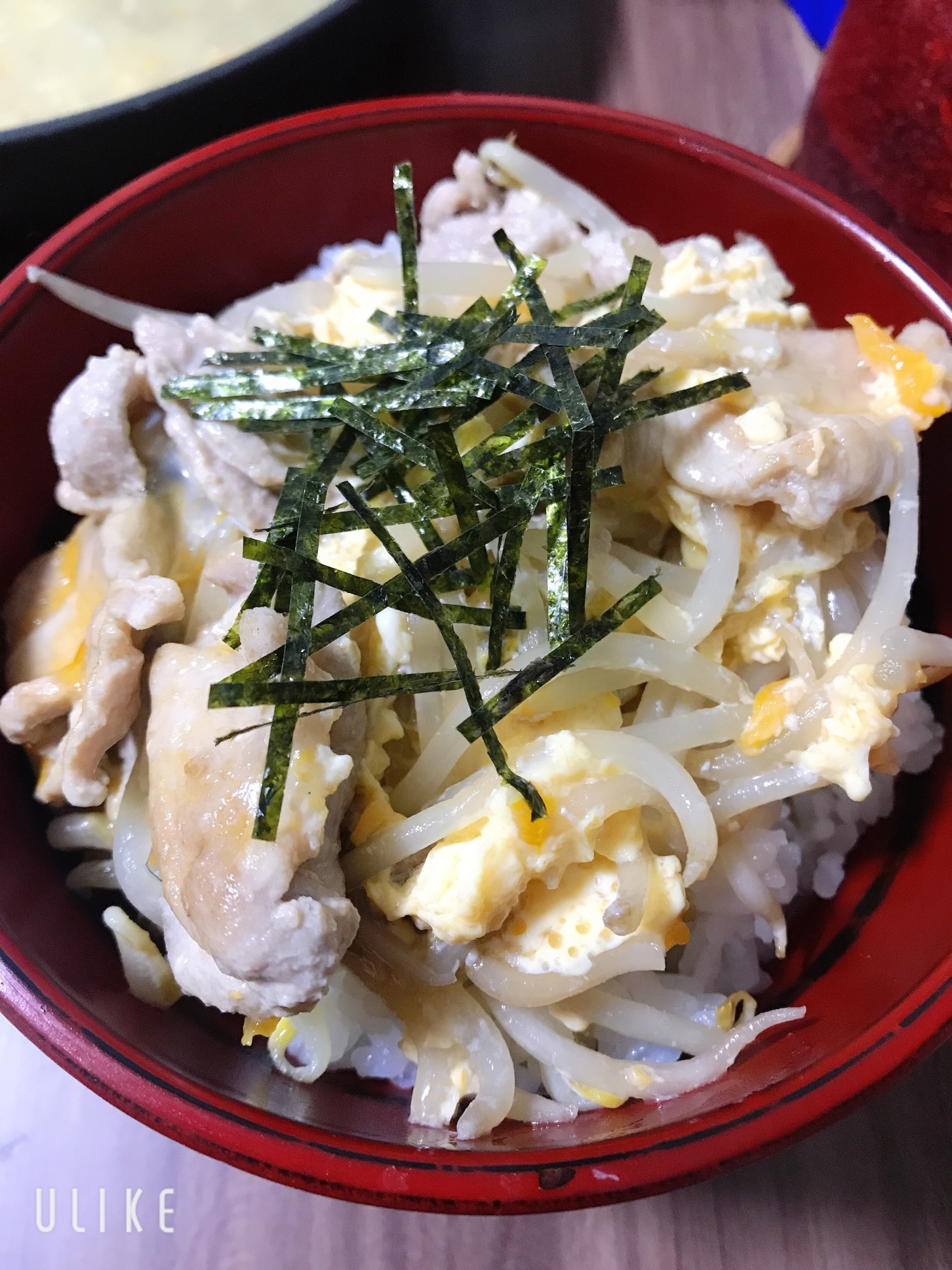 包丁いらず☆簡単豚玉丼！！