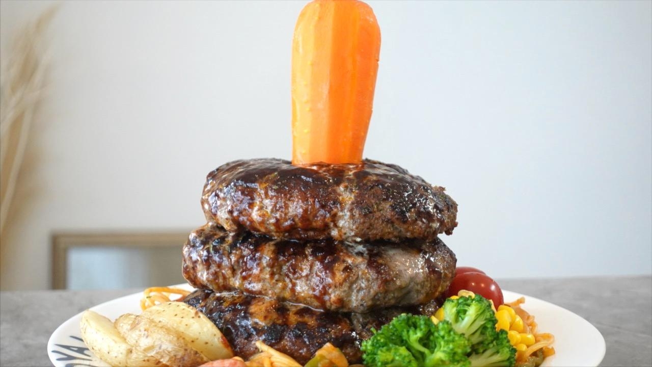 アニメ飯 超本格的にんじんハンバーグdxを再現 レシピ 作り方 By おしほの小さな台所 楽天レシピ アニメ飯 超本格的にんじんハンバーグdxを再現 レシピ 作り方 By おしほの小さな台所 楽天レシピ