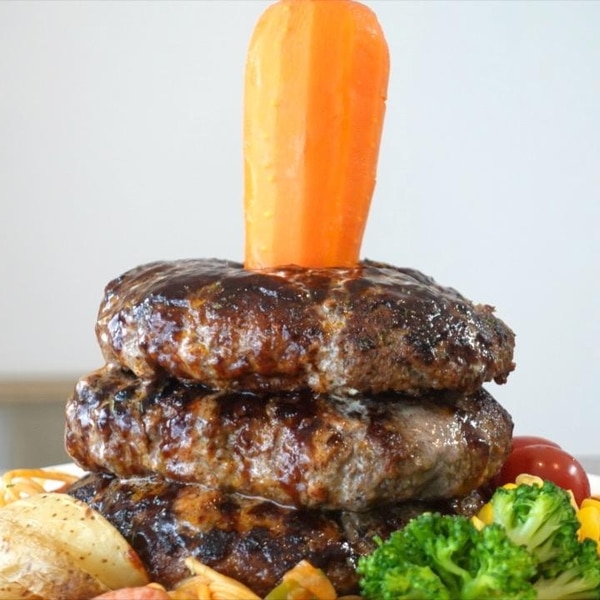 アニメ飯 超本格的にんじんハンバーグdxを再現 レシピ 作り方 By おしほの小さな台所 楽天レシピ アニメ飯 超本格的にんじんハンバーグdxを再現 レシピ 作り方 By おしほの小さな台所 楽天レシピ