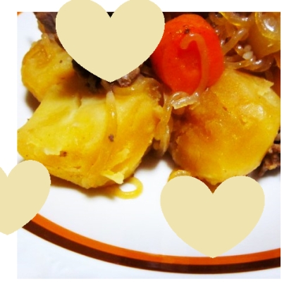 じゃがいも♪和風カレー煮