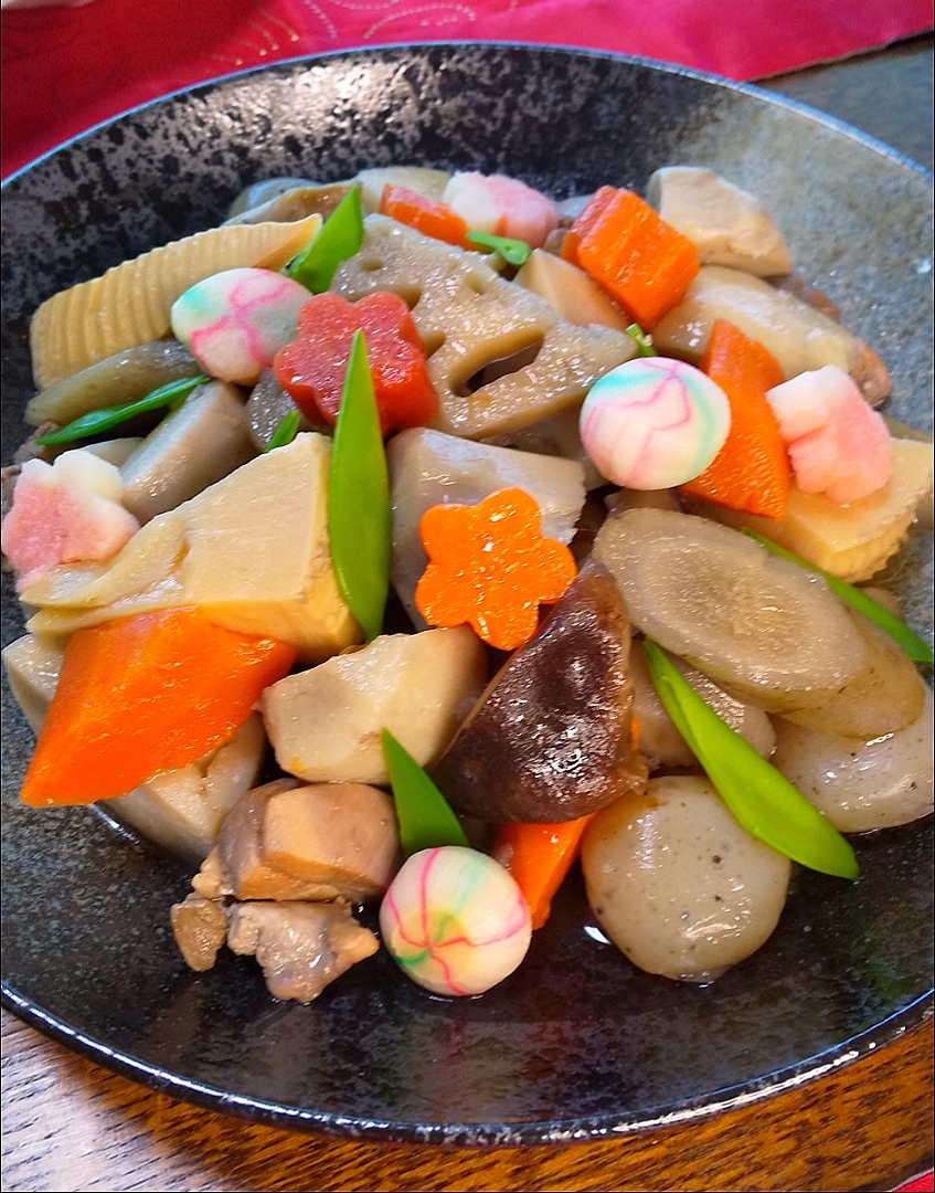 見た目が鮮やか お煮しめ レシピ 作り方 By マイケルの料理 楽天レシピ 見た目が鮮やか お煮しめ レシピ 作り方 By マイケルの料理 楽天レシピ