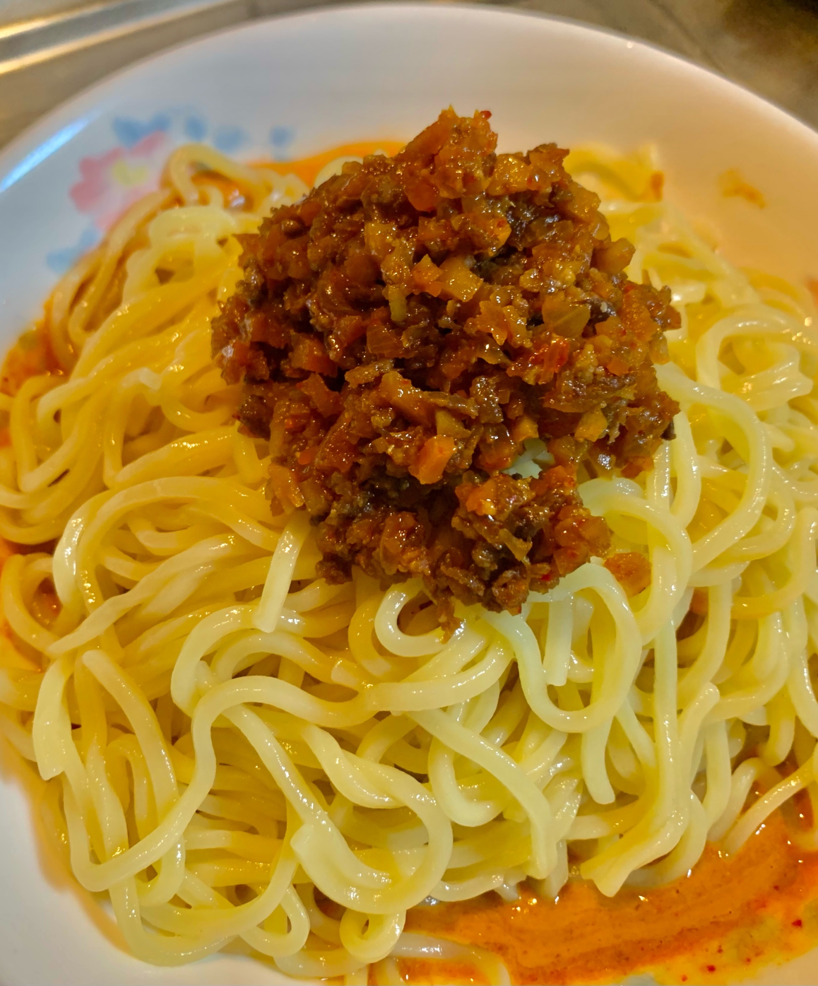 【家庭的な味】冷やし坦々麺