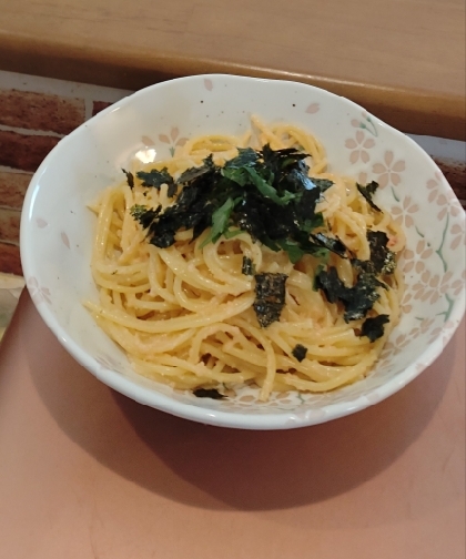 和風❣️たらこパスタ