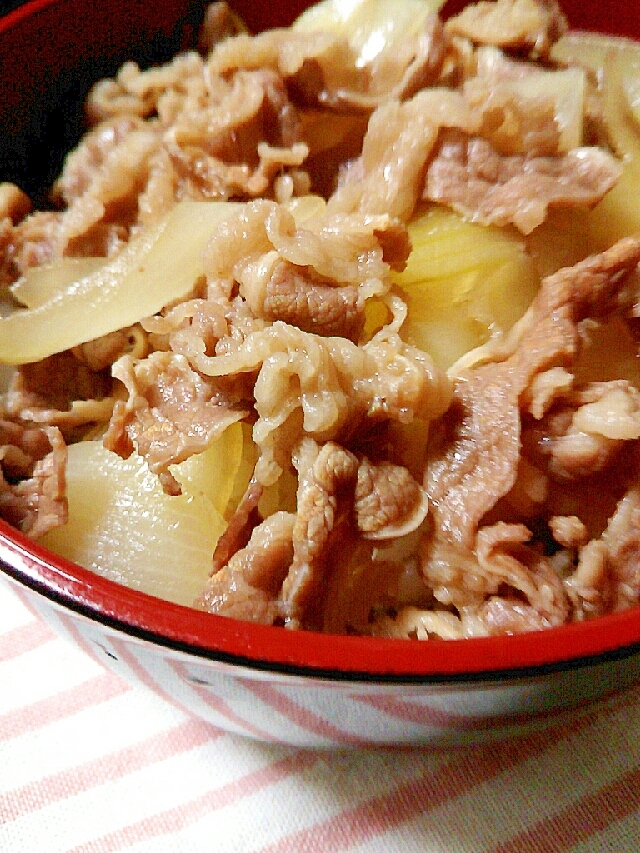 定番の牛丼