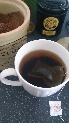 イギリスでは黒糖なのか不明ですが、ブラウンシュガーで作りました。温まりました。ごちそうさまでした。