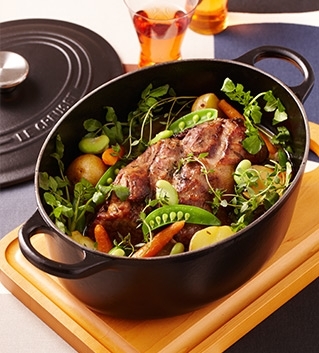 ル クルーゼ公式 豚肉と野菜のブーランジェール レシピ 作り方 By ル クルーゼ公式ショップ 楽天レシピ