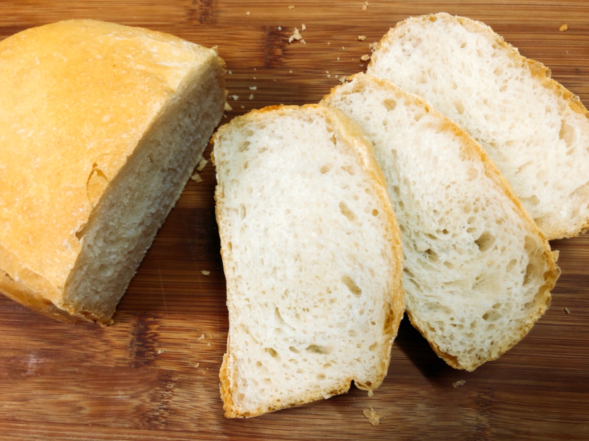 HBで半斤 おからパウダー入りのフランスパン