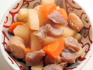 さつま揚げ&ダイコン★ごろ煮