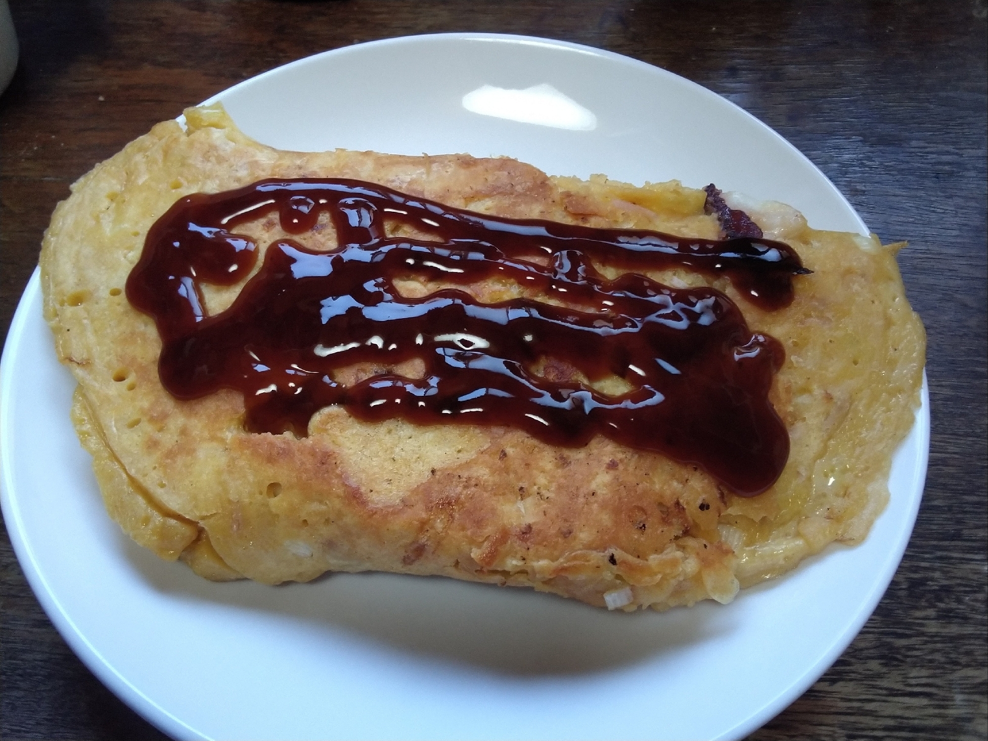 どろ焼き風たこ焼き