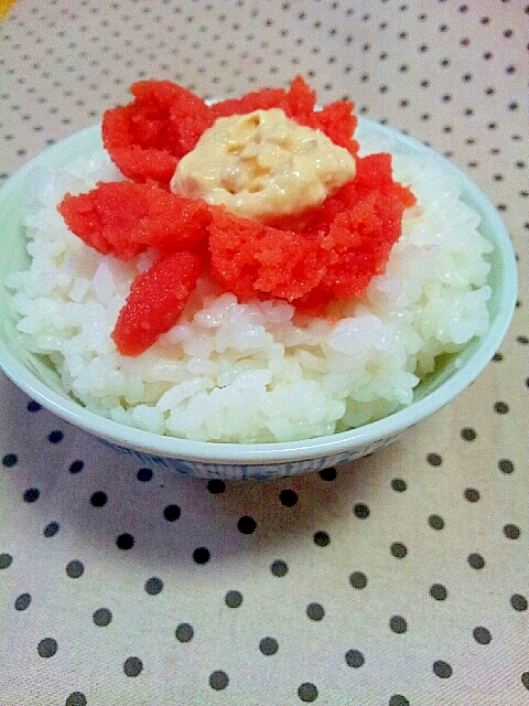 ひとりランチに簡単 明太子ツナマヨご飯 レシピ 作り方 By ラズベリっち 楽天レシピ