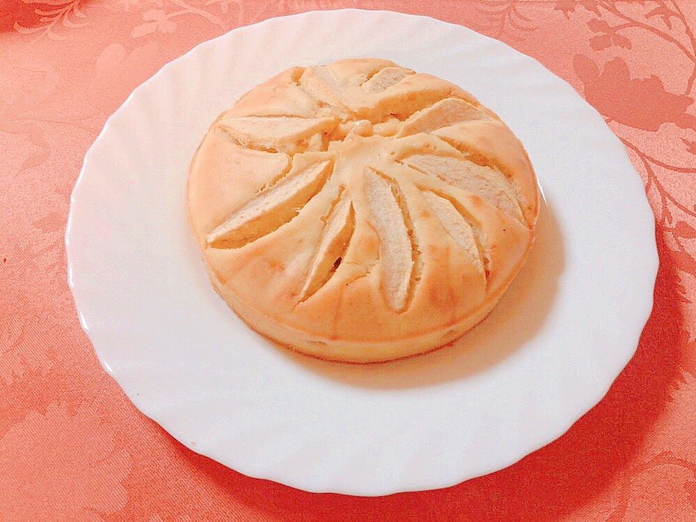 素朴な青リンゴケーキ