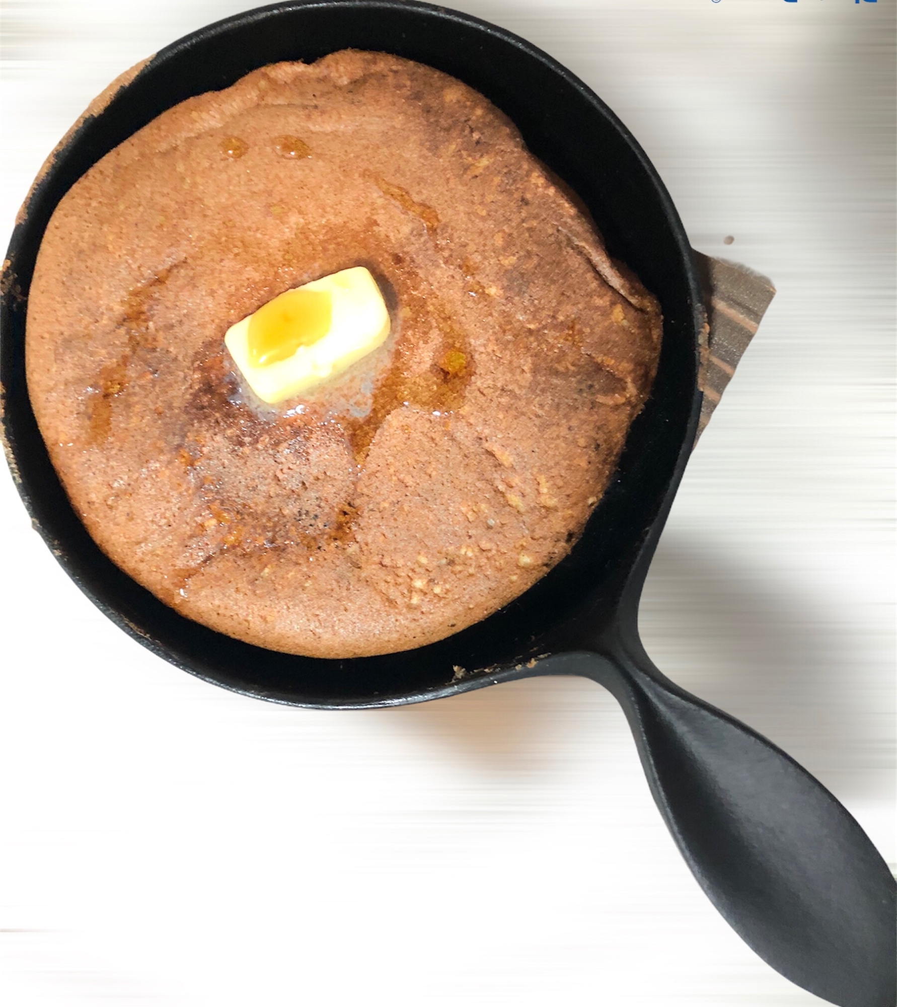 メレンゲと蕎麦粉で作る低カロリーフワフワパンケーキ