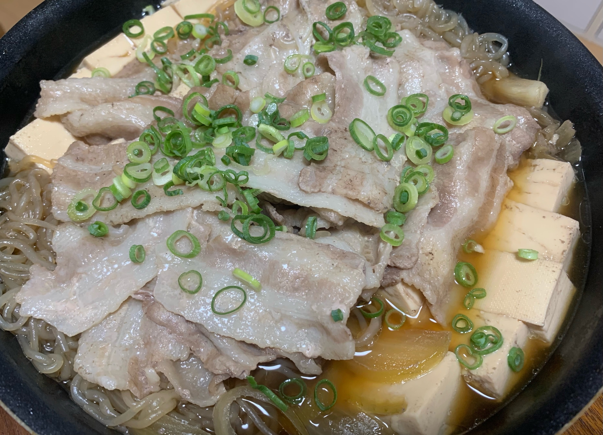 短時間で染み込む肉豆腐