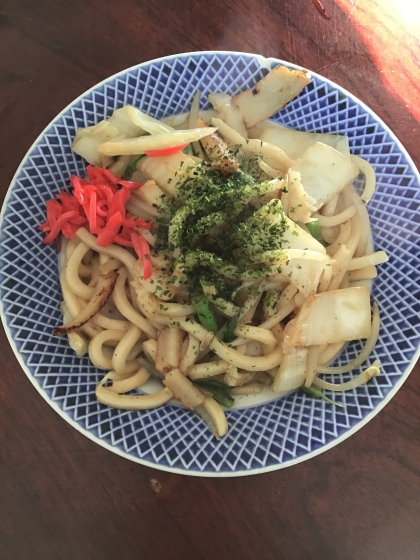 焼うどん 醤油味