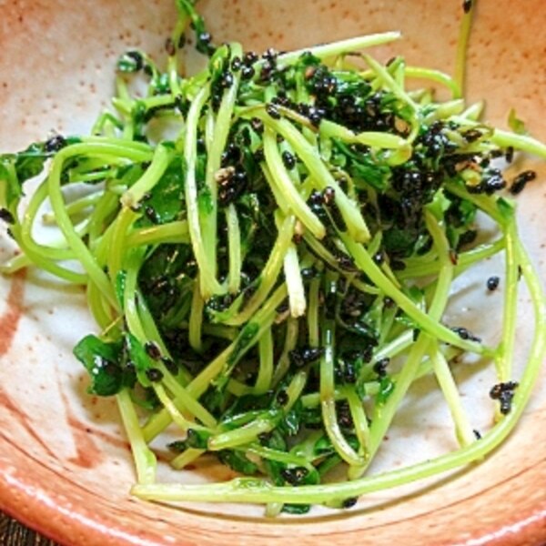 超簡単 緑の野菜 豆苗のゴマ炒め レシピ 作り方 By ゴールデンアルジータ 楽天レシピ 超簡単 緑の野菜 豆苗のゴマ炒め レシピ 作り方 By ゴールデンアルジータ 楽天レシピ
