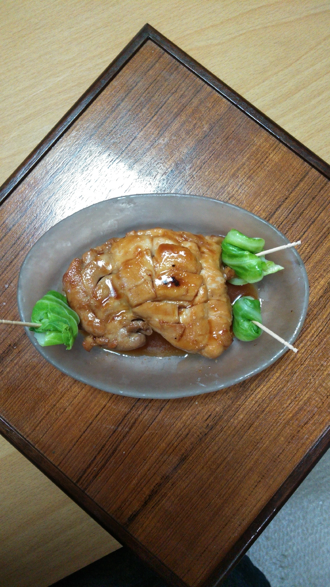 もも肉の蒸し焼き