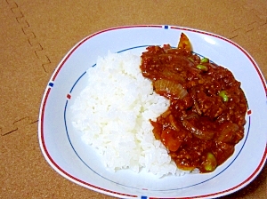 夏バテ防止に！トマトキーマカレー