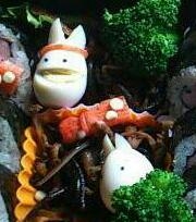 運動会に♪フレッフレッ!うずらで応援うさぎ☆