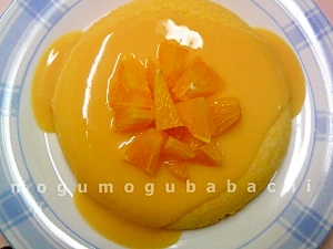 レンジで作る オレンジカスタードケーキ レシピ 作り方 By もぐもぐばばち 楽天レシピ