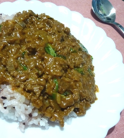 市販のルーで簡単キーマカレー