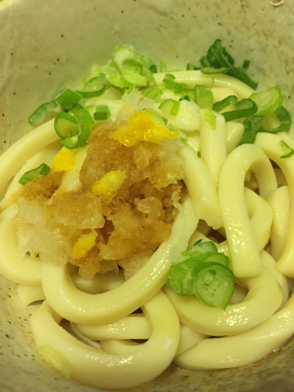 ぶっかけゆずおろしうどん