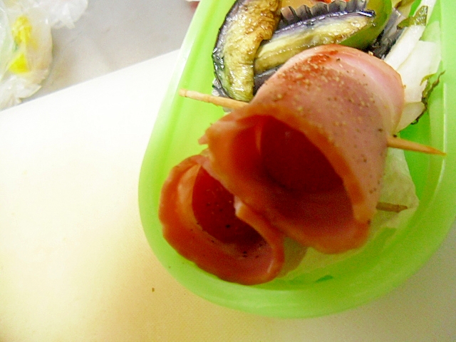 ミニトマトのベーコン巻き お弁当おかず レシピ 作り方 By ミスチバス 楽天レシピ ミニトマトのベーコン巻き お弁当おかず レシピ 作り方 By ミスチバス 楽天レシピ