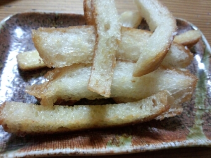 子供がみみを食べないのでたくさんあって、美味しくおやつになり子供達も喜んでました。ありがとうございましたm(_ _)m