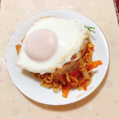 ヘルシーな大根焼きそば