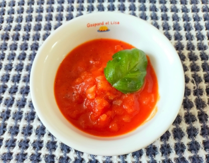トマト好きさん必見！夏に美味しい冷製トマトスープ