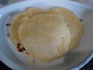 離乳食 砂糖なしの手作りシンプルパンケーキ レシピ 作り方 By Ponrinn 楽天レシピ