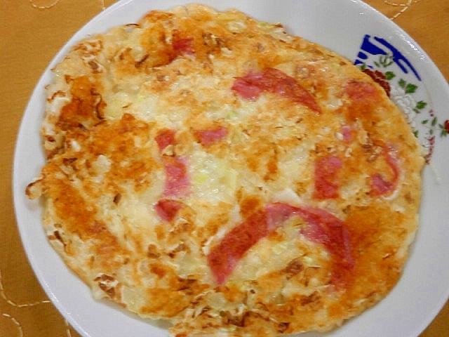 おすすめ チーズと豆腐の洋風お好み焼き レシピ 作り方 By なな1151 楽天レシピ