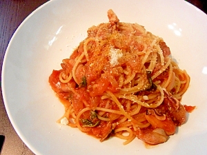 ヒイカとバジルのトマトソースバスタ レシピ 作り方 By Naokoji0912 楽天レシピ ヒイカとバジルのトマトソースバスタ レシピ 作り方 By Naokoji0912 楽天レシピ